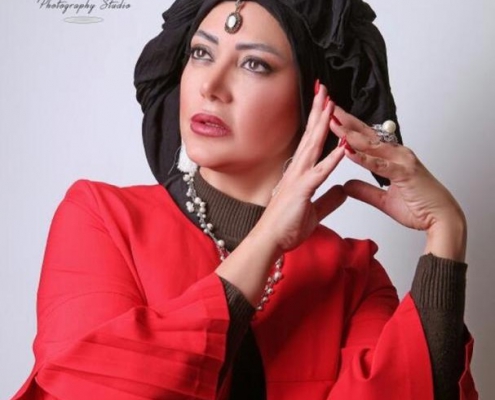 سما هوشیار جاوید بازیگر مد ایرانی